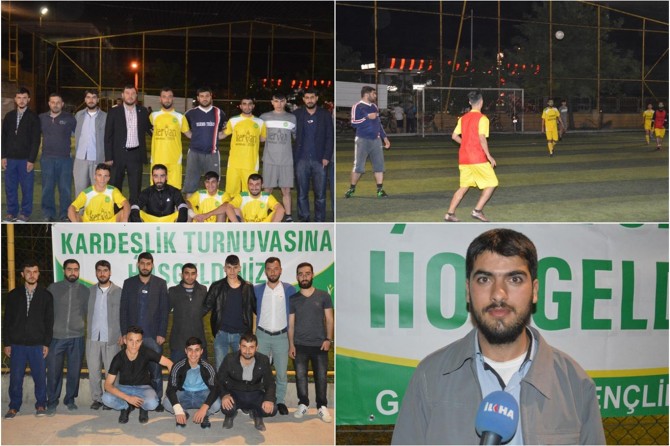 HÜDA PAR’lı gençlerden kardeşlik turnuvası