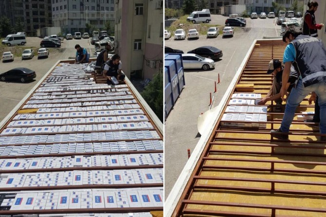 Mardin’de kaçak sigara operasyonu: 4 gözaltı