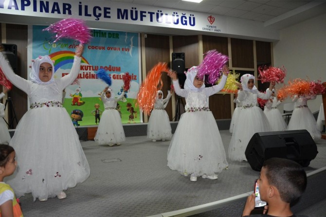 Miniklerden Kutlu Doğum etkinliği