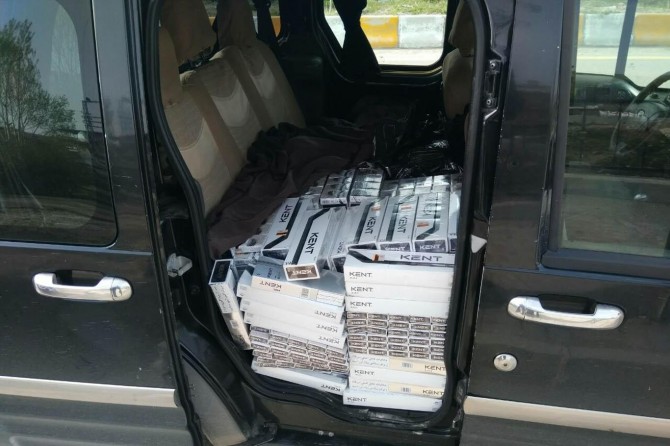 Van'da 127 bin paket kaçak sigara ele geçirildi