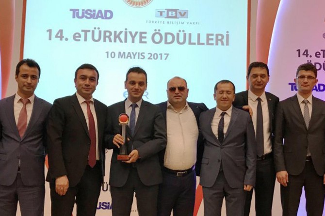 Engelsiz DYS Projesi 'eTR Özel Ödülü'nü kazandı