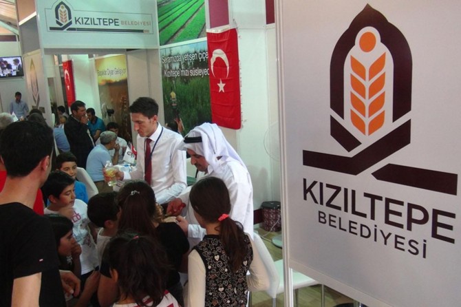 Kızıltepe Belediyesi fuarda açtığı standı 5 bin kişi ziyaret etti