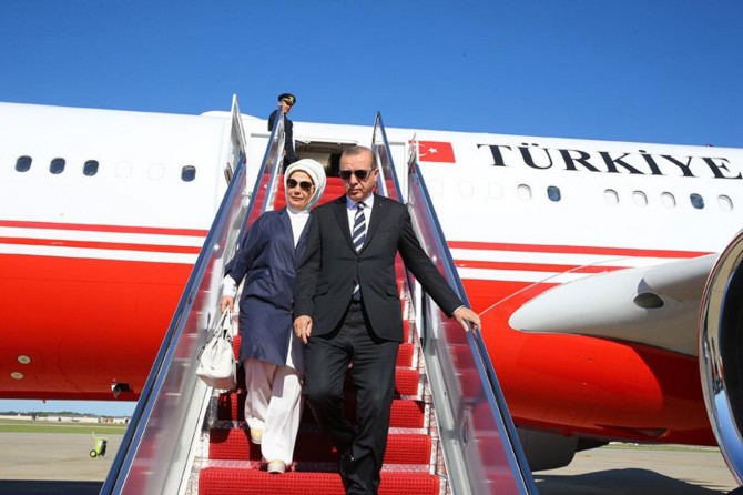 Cumhurbaşkanı Erdoğan ABD'de