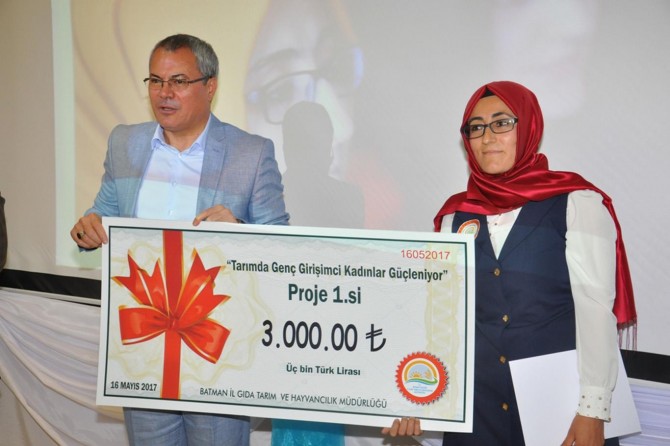 Batman’da kadın girişimcilere sertifikaları verildi