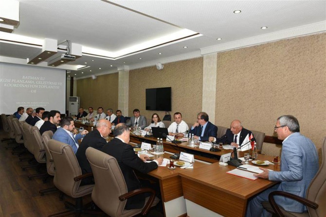 Batman'da KÜSİ toplantısı yapıldı