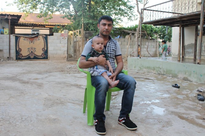 "Kendim için değil tek böbrekli çocuğum için iş istiyorum"