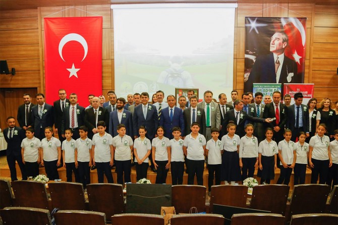 "Sağlıklı Nesiller İçin Bir Adım Da Sen At" projesi ödül töreni