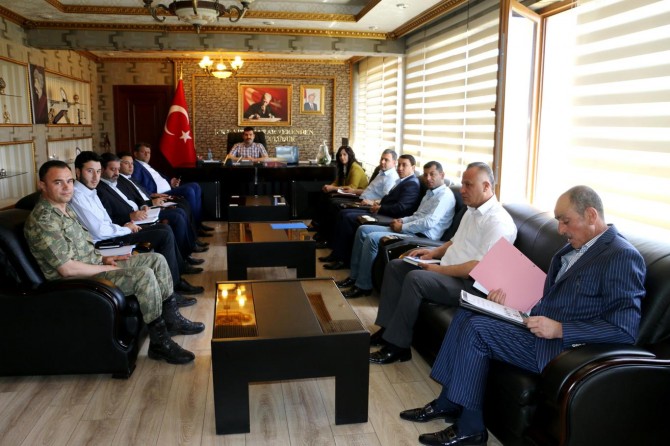 Akçakale'de Uyuşturucuyla Mücadele Komisyonu kuruldu