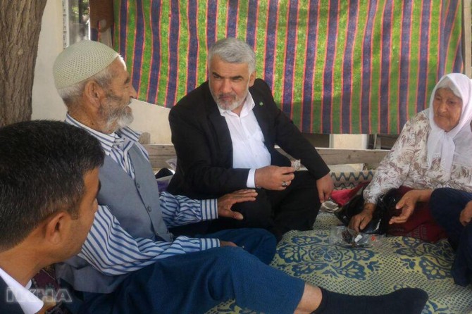 Yapıcıoglu mexdûrên Doza Wehdet-Derê ziyaret kir