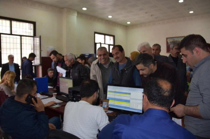 Evleri hasar gören Nusaybinlilere kira bedeli yardımı başladı