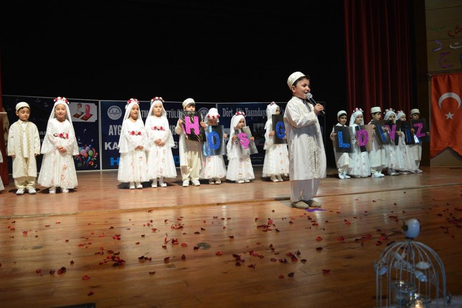 "4-6 yaşındayım Kur’an’ın başındayım" etkinliği düzenlendi