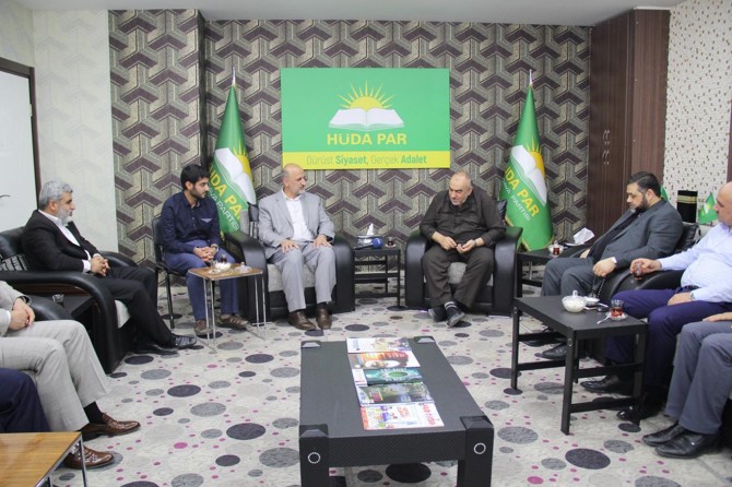 HAMAS heyetinden HÜDA PAR'a ziyaret