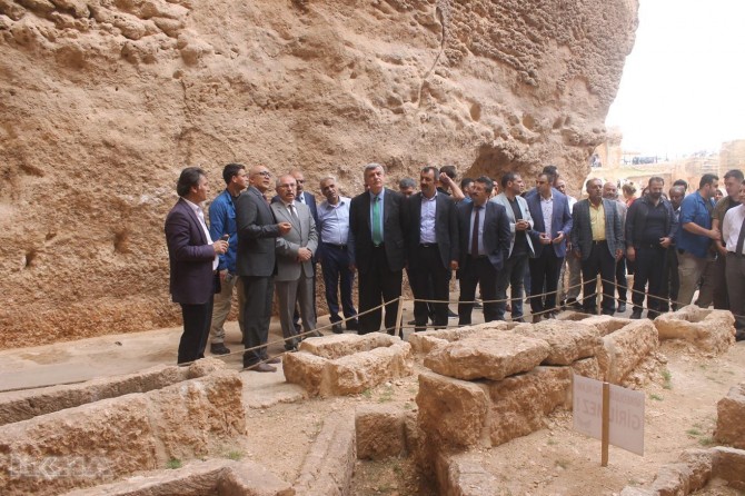 Historical cemetery, water cistern and dungeon open to tourism in Mardin