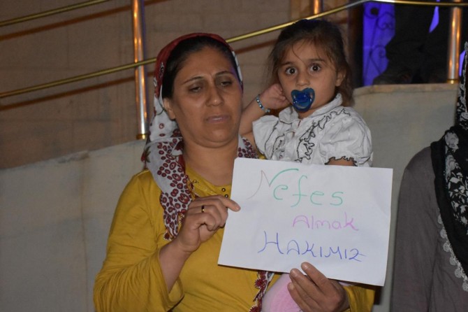 "Nefes almak hakkımız"