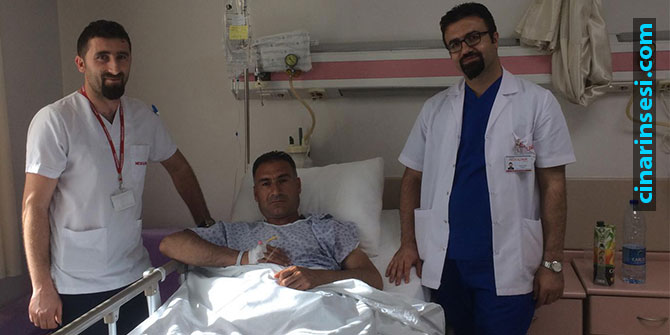 Baldırında 18 santimetre kitle çıktı