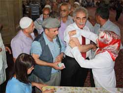 Hacı Adaylarına Aşıları Yapıldı