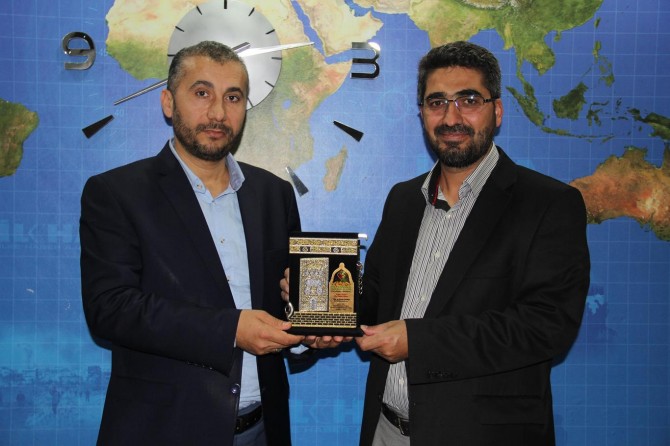 Peygamber Sevdalıları Platformundan İLKHA’ya teşekkür ziyareti