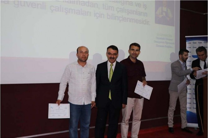Ustalık eğitimini başarıyla tamamlayanlara sertifika verildi