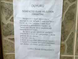 Vatandaşlardan "Seçmeli Ders" Duyarlılığı