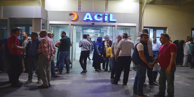 Sivil aracın geçişi sırasında patlama: Bir ölü bir yaralı