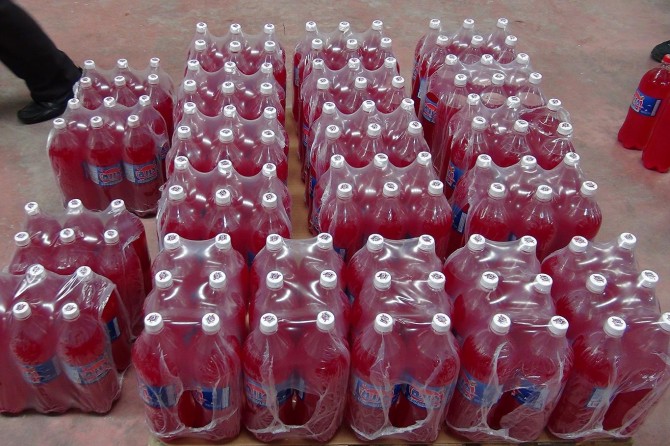 Gaziantep'te 3 milyon 500 bin TL değerinde sahte meyve suyu ele geçirildi