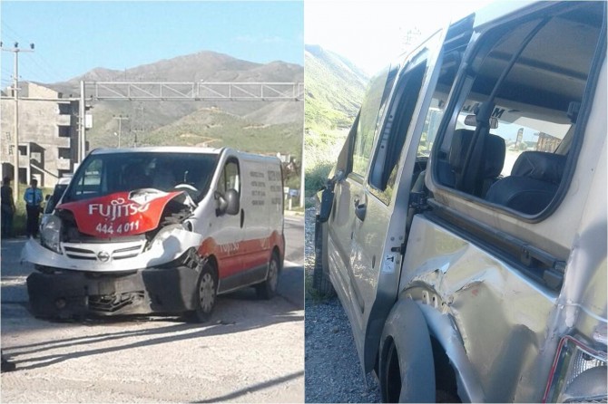 Bitlis'te trafik kazası: 2 yaralı
