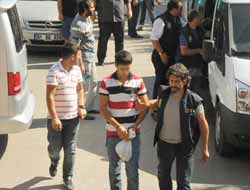 Mersin'de Sokak Eylemlerini Yönlendiren Zanlılar Adliyede