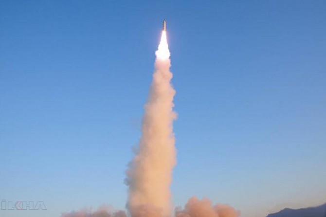 Another ballistic missile test from North Korea