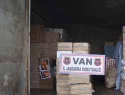 Gürpınar ve Gevaş'ta Kaçak Sigara Operasyonu