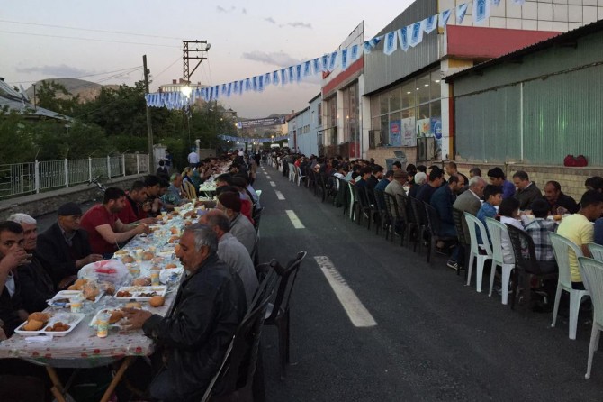 Van'da iftar programları düzenlendi