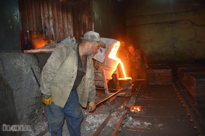 Li hember ocaxên ku germahiyên wan hezar û 500 derece ne rojî digrin