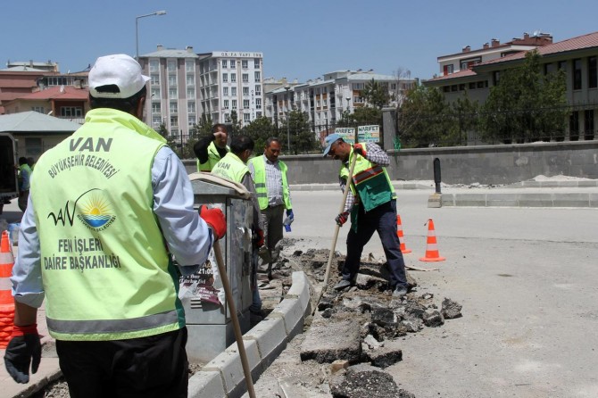 Van'da yeni kavşaklar yapıldı