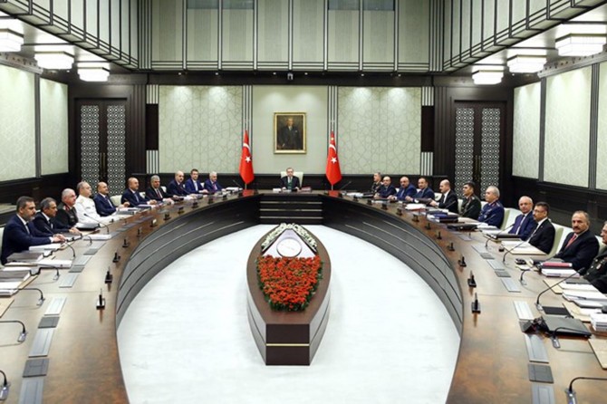 MGK’da ABD'nin YPG'ye silahyardımı ele alındı