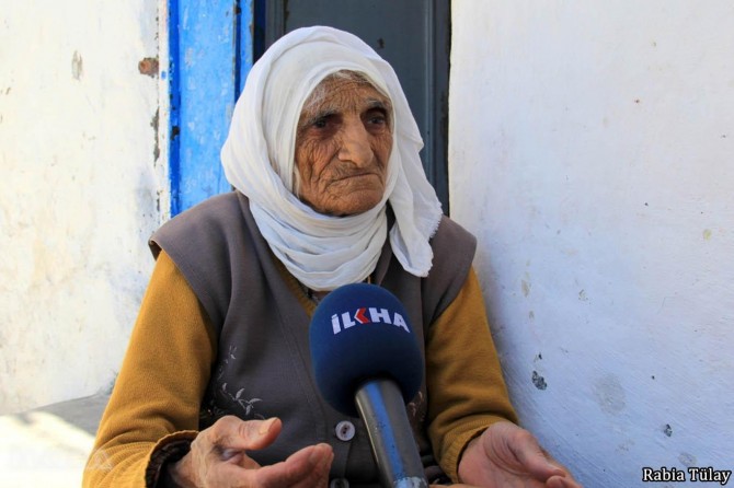 Xaltiya ku şêniya Sûrê ye: Min bikujin jî ez ê mala xwe nedim wan