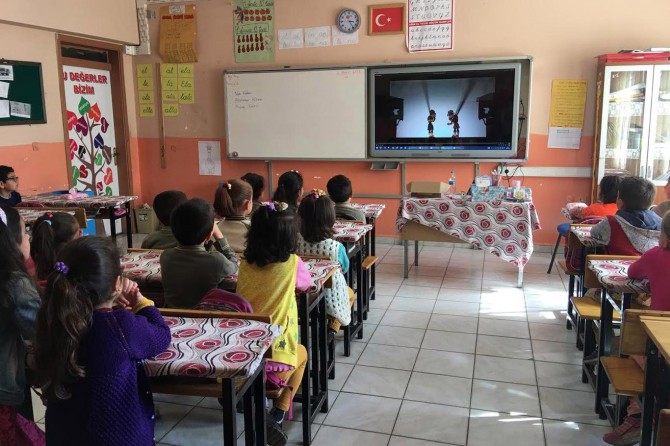 Van Büyükşehir Belediyesi çevre bilinci eğitimi veriyor