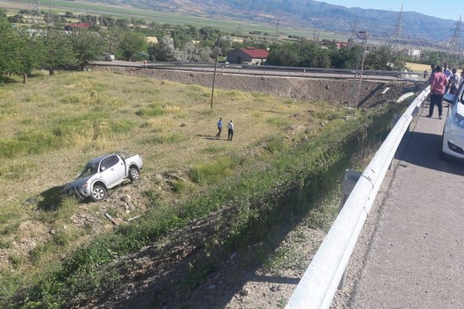 Elazığ’da trafik kazası: Bir yaralı