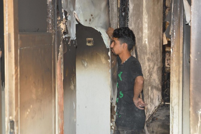 Gaziantep'te Suriyeli ailenin evinde yangın: 4 yaralı