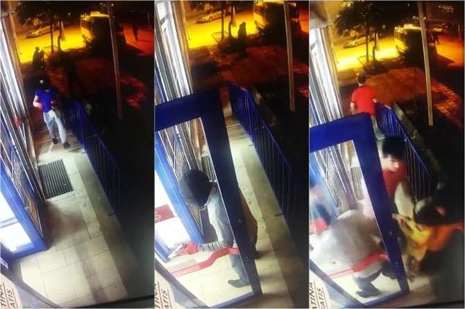 Diyarbakır'da markete atılan el yapımı patlayıcının görüntüleri ortaya çıktı video