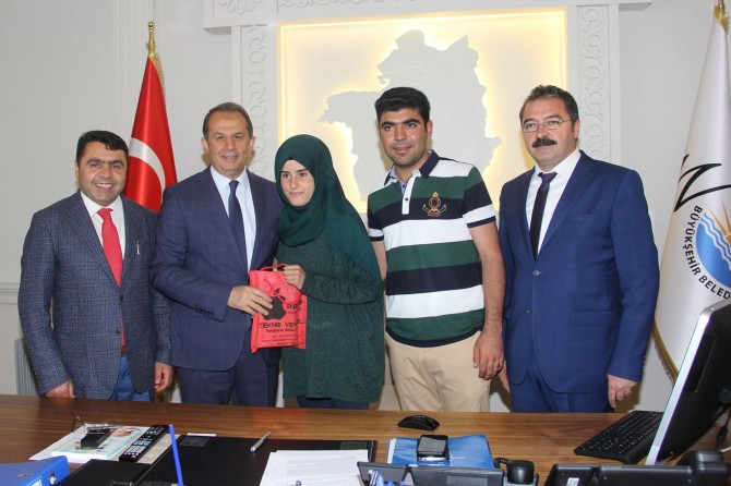 Van'da TEOG birincileri ödüllendirildi