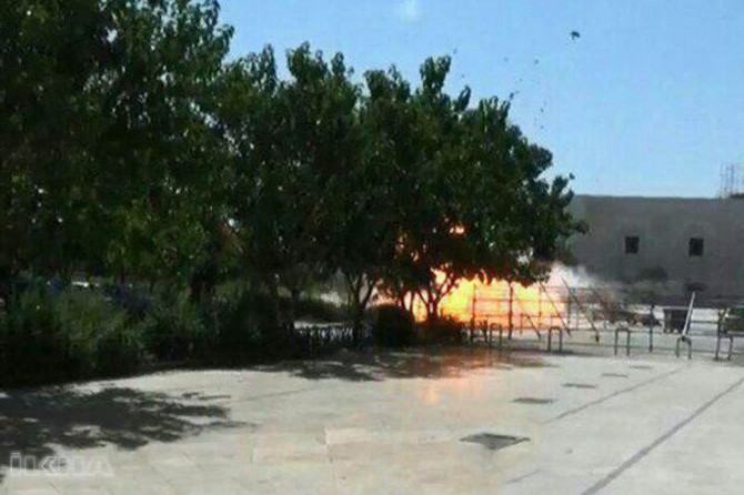 Êrîşa bombeyî li Harema Îmam Humeynî hat kirin