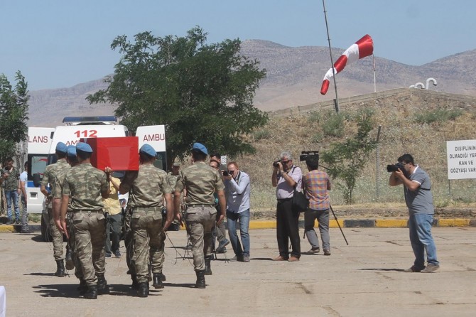 Mardin'de hayatını kaybeden asker memleketine uğurlandı