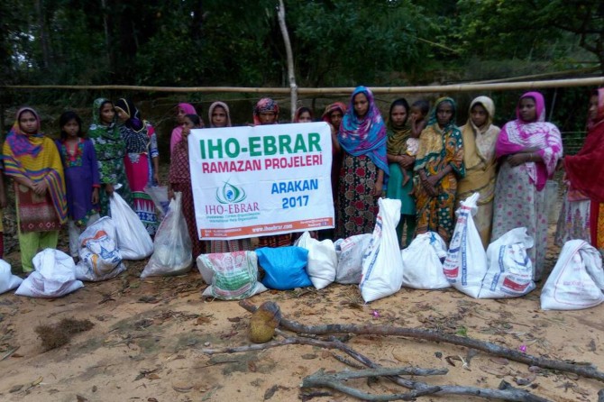 IHO-EBRAR’dan Arakan’a Ramazan yardımı