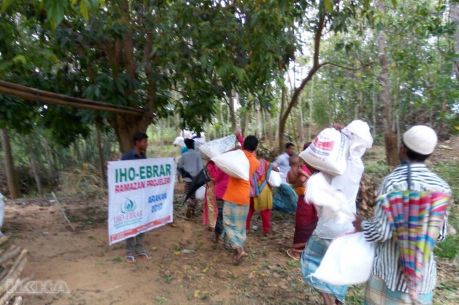 IHO-EBRAR li Arakanê xebatên xwe yên alîkariyê didomîne