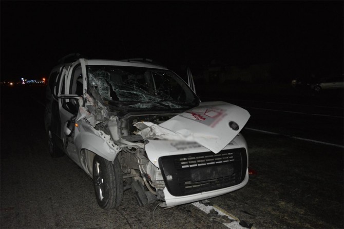 Batman’da trafik kazası: Bir yaralı
