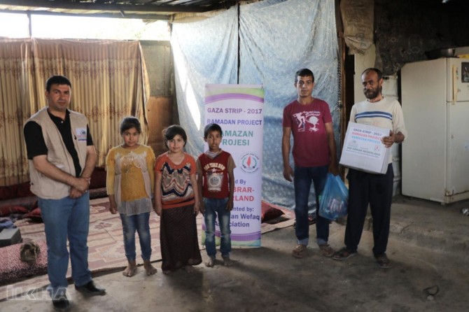 IHO-EBRAR reaches Ramadan aid to Gaza