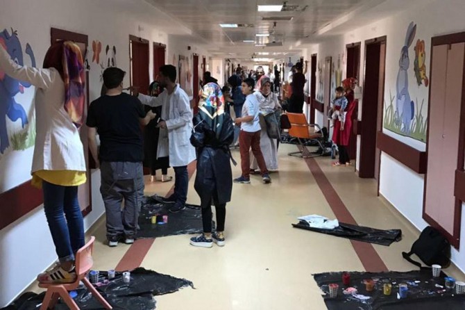 Diyarbakır'da "Sevimli Hastane" projesinde sona gelindi