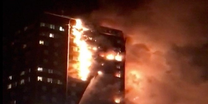 Li Londrayê agir girte avahiyeke 27 qatî