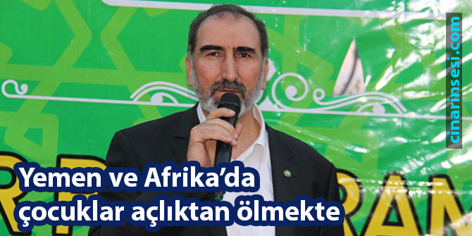 Yemen ve Afrika’da çocuklar açlıktan ölmekte