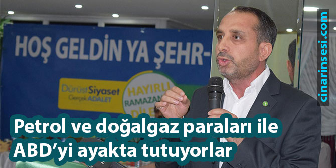 Petrol ve doğalgaz paraları ile ABD'yi ayakta tutuyorlar