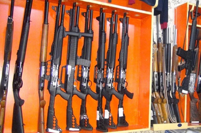 Mardin'de piyade tüfeğine benzeyen av tüfeklerine yasak